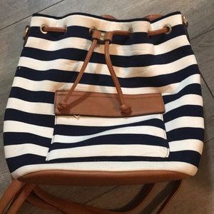Nautical Backpack Purse